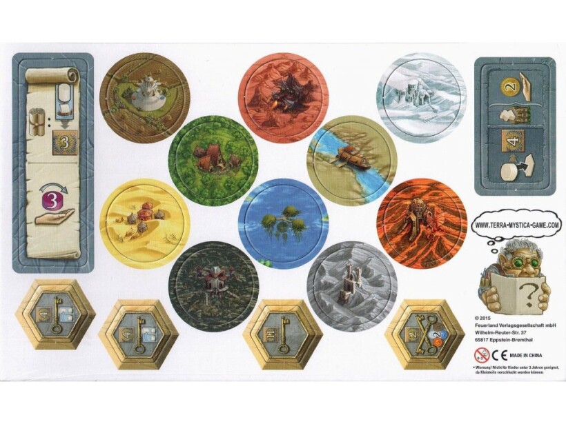 Terra Mystica: Expansion Sheet