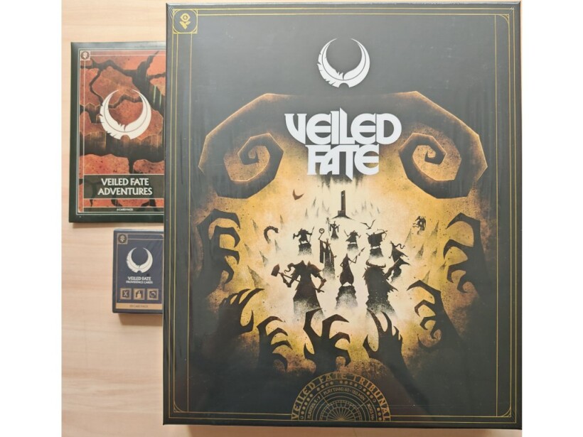 Veiled Fate: Tribunal - Kovová edice (retail) Součástí jsou i moduly Adventures a Providence