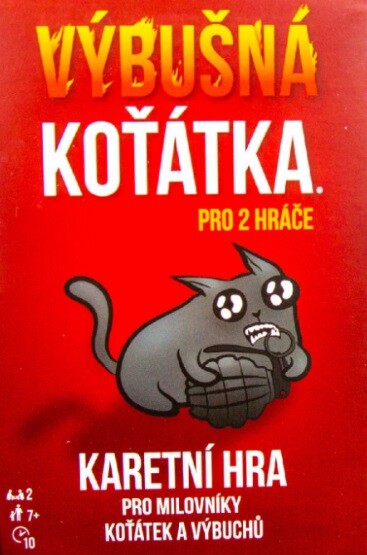 Výbušná koťátka: Edice pro 2 hráče