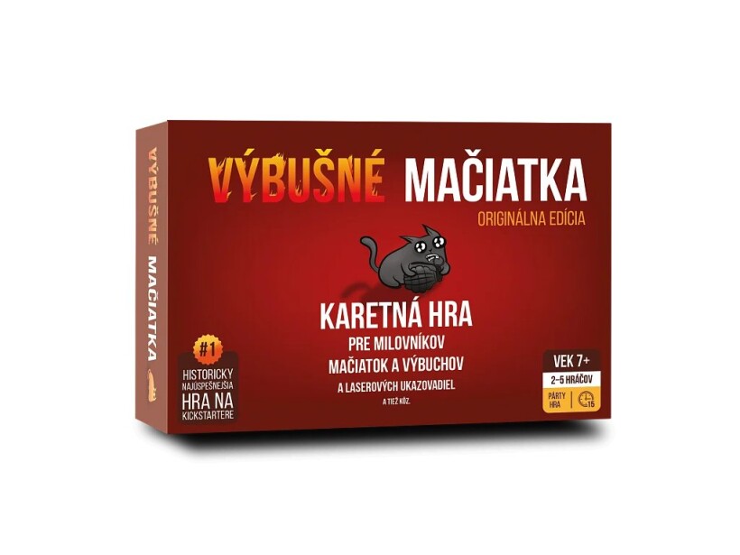 Výbušné mačiatka - SK