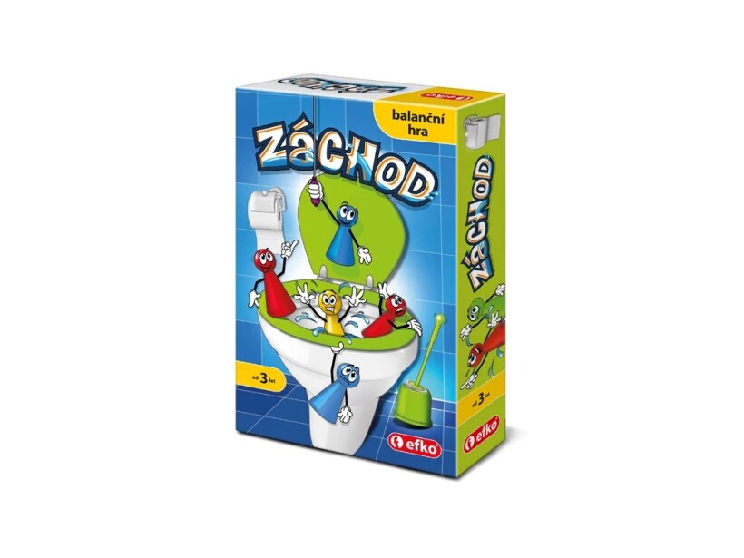 Záchod - balanční rodinná hra