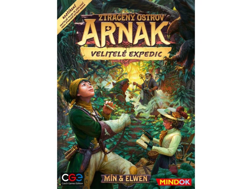 Ztracený ostrov Arnak: Velitelé expedic