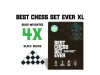 Best Chess Set Ever XL (Black Board) 4X thumbnail